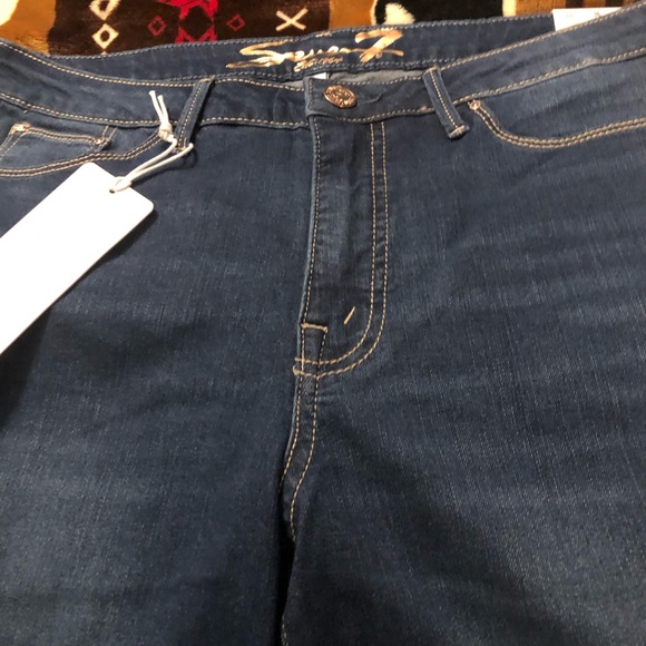 NWT Seven7 Ladies Slim Flare Jeans - Picture 7 of 12